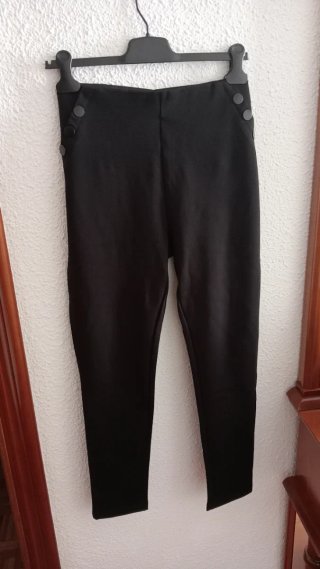 Conjunto blusa y leggings, talla L