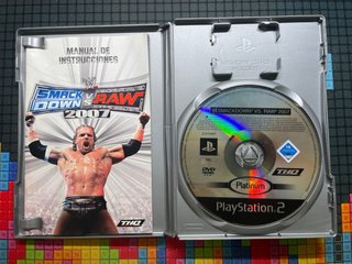 Videojuego WWE Smackdown vs Raw 2007 - PS2