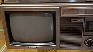 Televisor Radio Cassette Sharp