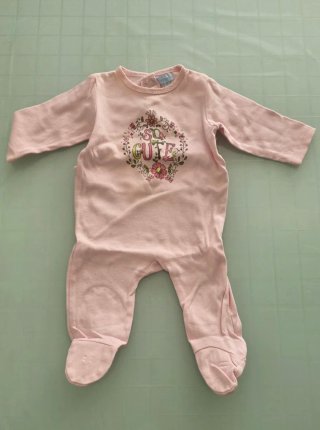 Tutine neonata rosa e grigie