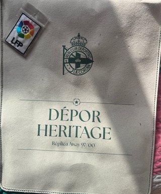 Camiseta Deportivo La Coruña Heritage