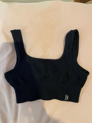 Top deportivo CJLZ negro