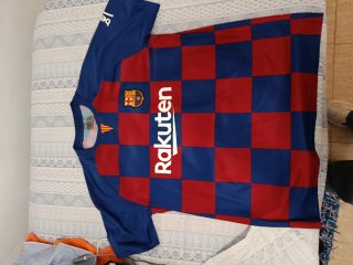 Camiseta Fútbol Nike Roja y Blanca