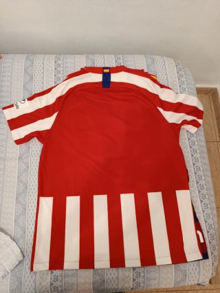 Camiseta Fútbol Nike Roja y Blanca