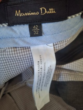 Traje Massimo Dutti Gris Talla M