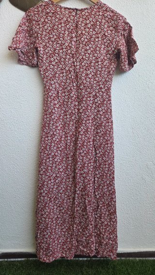 Vestido largo midi Pull&Bear