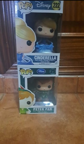 Funko Pop! Disney Cinderella y Peter Pan