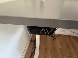 Mesa Escritorio Elevable IKEA 140x80 Gris