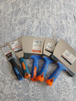 Lote 5 espátulas Pentrilo INOX