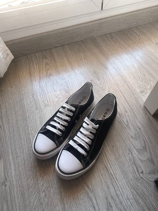 Converse bajas negras T.42