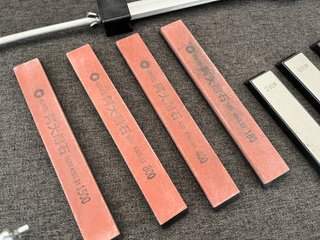 Kit di affilatura per coltelli con pietre diamantate