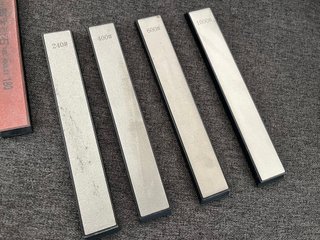 Kit di affilatura per coltelli con pietre diamantate