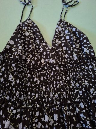 Mini abito floreale