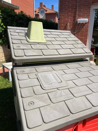 Casita de jardín Smoby para niños