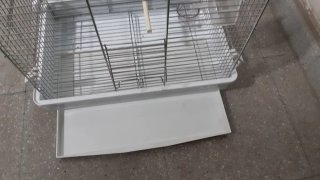 Jaula grande para pájaros medianos