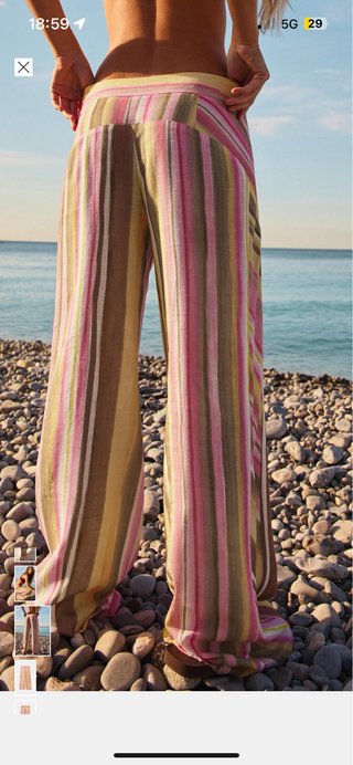 Pantalón Zara rayas nuevo