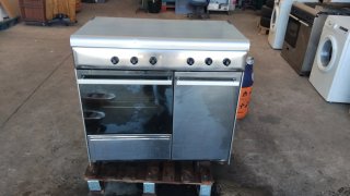 2 cucine a gas inox con forno a gas
