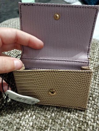 Cartera Parfois efecto piel serpiente