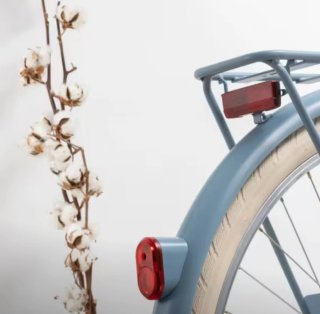 Bicicleta Paseo Azul Claro con Cesta