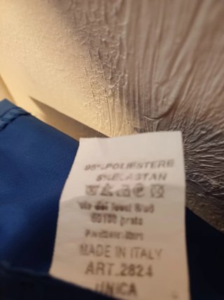 Giacca a vento blu taglia XXL