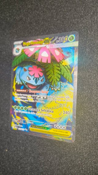 Carta Pokémon Mega Venusaur EX 155/132