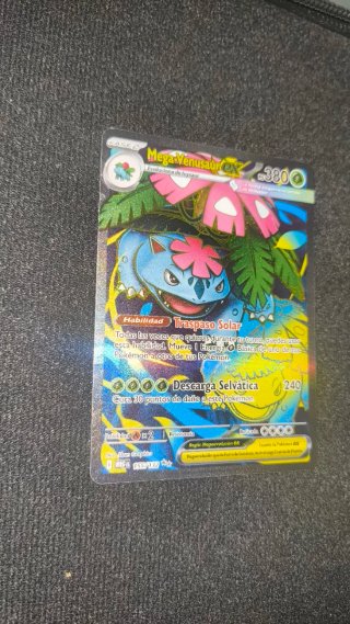 Carta Pokémon Mega Venusaur EX 155/132
