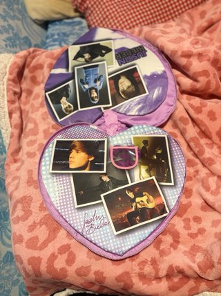 Cojín Corazón Justin Bieber