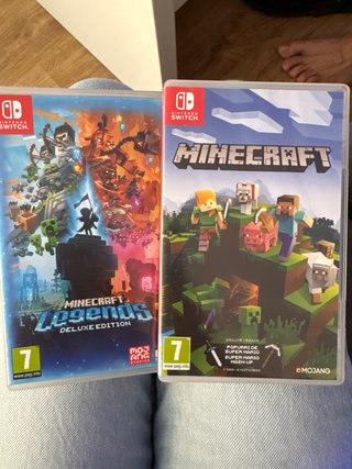 Minecraft + Minecraft Legends Deluxe Switch