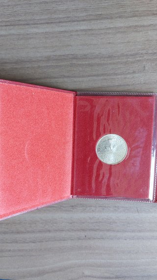 Moneta 500 Lire Vaticano Sede Vacante 1978 FDC