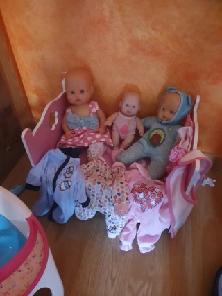 Cuna y trona Nenuco juguete