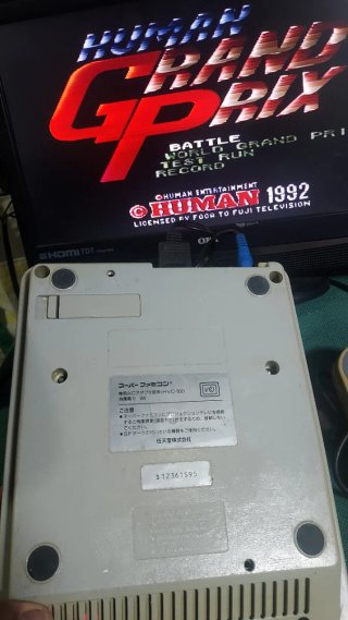 Super Famicom Nintendo Human Grand Prix
