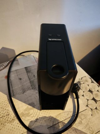 Cafetera Nespresso Krups Negra