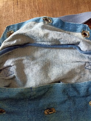 Borsa jeans Sisley