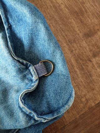 Borsa jeans Sisley