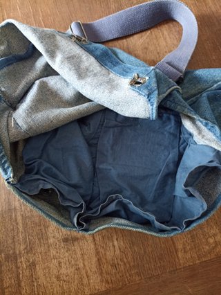 Borsa jeans Sisley