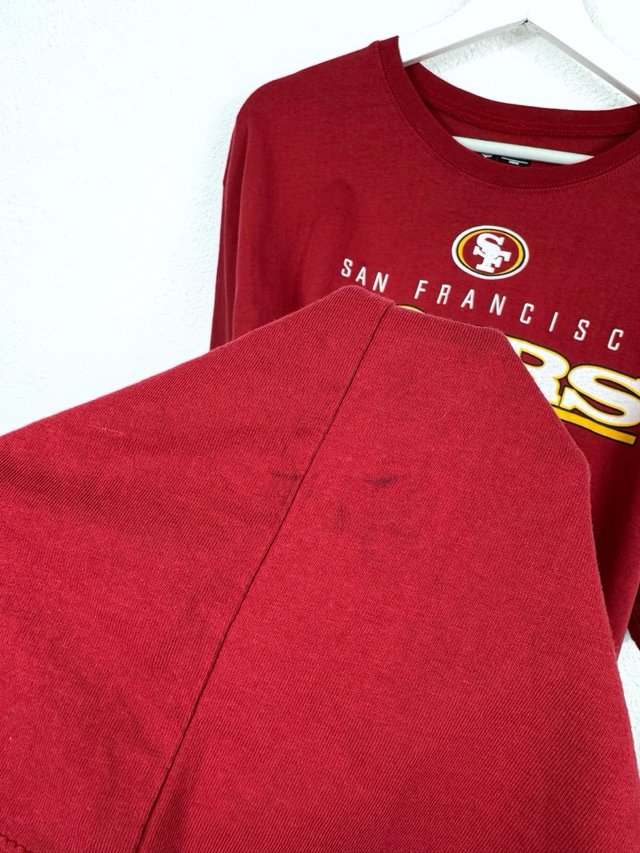 Camiseta Fútbol NFL San Francisco 49ers USA Roja