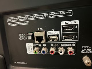 LG 49 Smart TV Negro/Plata