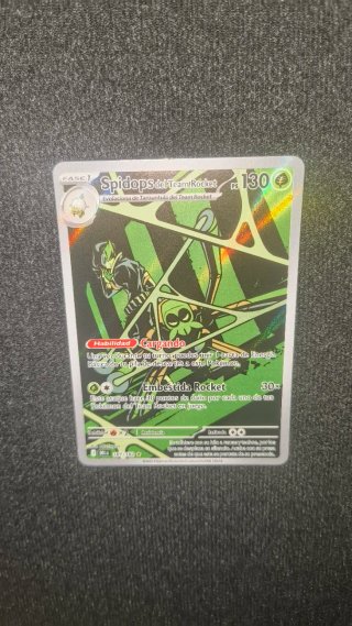 Carta Pokémon Spidops del Team Rocket 187/182