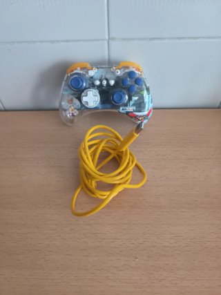 Mando Nintendo Switch Transparente Sonic