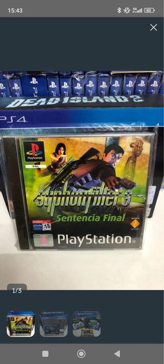 Forbidden Siren PS2 + Syphon Filter 3