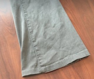 Pantalón vaquero elástico gris campana mujer Benet