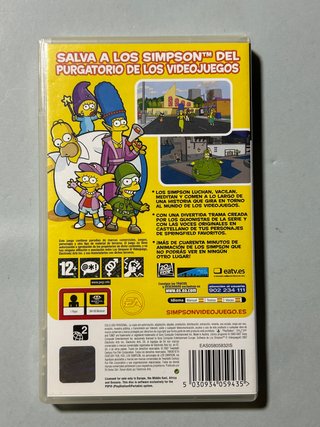 PSP Los Simpson El Videojuego 2007