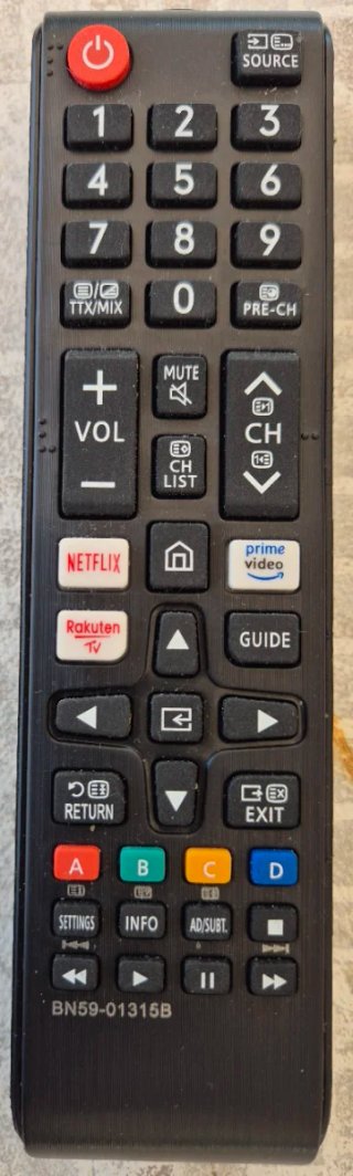 Samsung 65", 4K, Smart TV.  Model : UE65AU7175UXXC