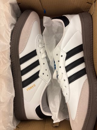 Zapatillas Adidas Mujer Talla 39/40 Beige/Blanco