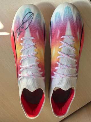 Scarpe da calcio Puma firmate Griezmann taglia 42