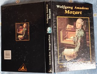 Libro Grandes Biografías Mozart, ed. Rueda