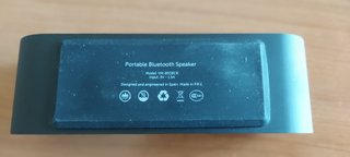 Altavoz Vieta 20W Bluetooth 12h batería graves