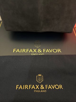 Bolso Fairfax & Favor Azul y Marrón
