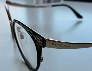 Gafas Bvlgari Serpenti Negras y Doradas