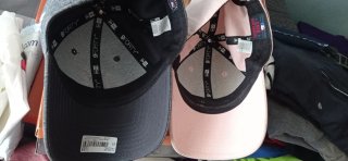 Gorras New Era Yankees Gris y Rosa